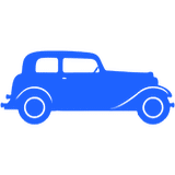 Piktogramm klassisches Fahrzeug – Oldtimerbewertung und Zustandsgutachten bei PRÜV